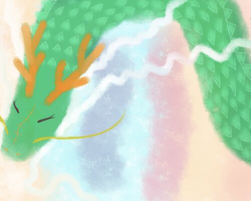 龍の絵