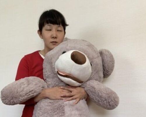 クマのぬいぐるみの写真