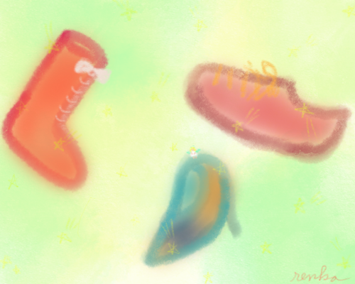 靴の絵