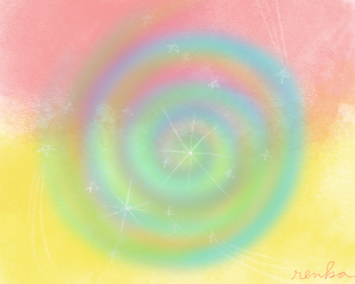 台風の絵