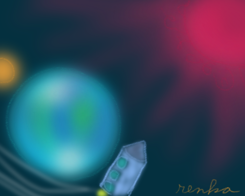宇宙の絵